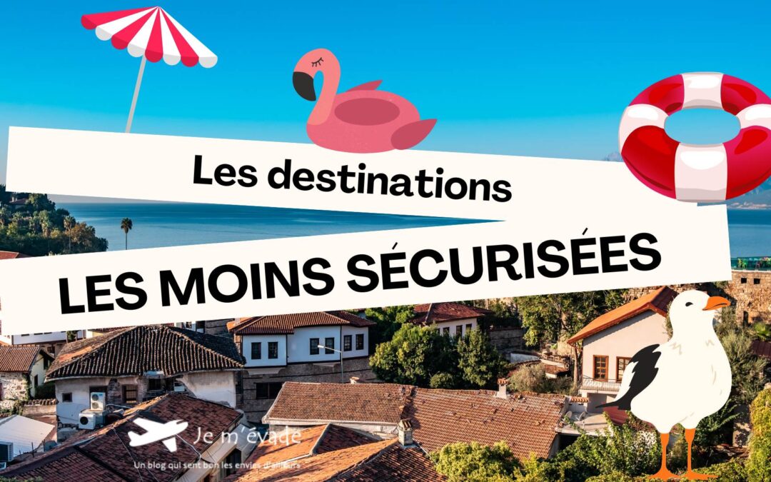 Les destinations les moins sécurisées à éviter